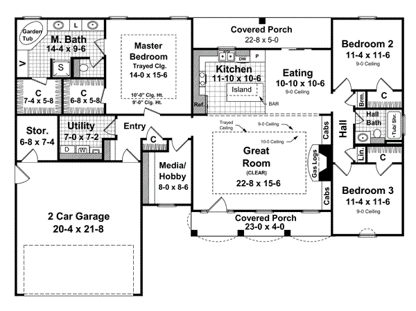 Main Floor Plan: 2-166