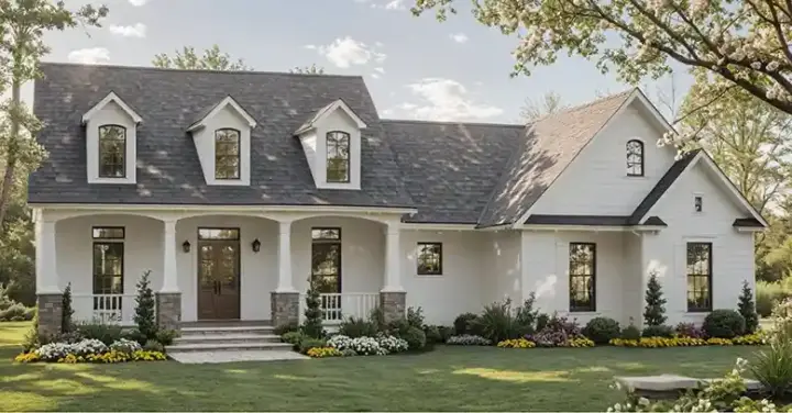Southern house plans 2-172 - front exterior, 1,800 sq ft, 3 bed, 2 bath house plans | Monster House Plans