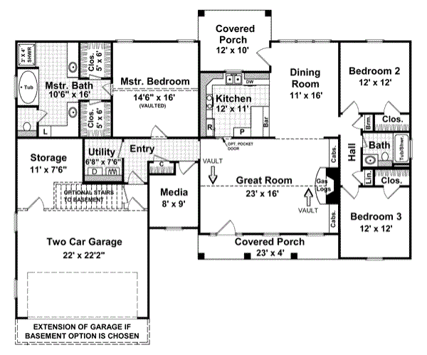 Main Floor Plan: 2-173