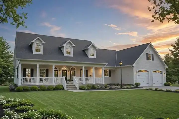 Southern house plans 2-182 - front exterior, 1,852 sq ft, 3 bed, 2 bath house plans | Monster House Plans
