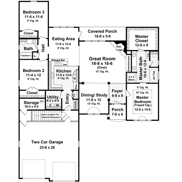 Main Floor Plan: 2-190