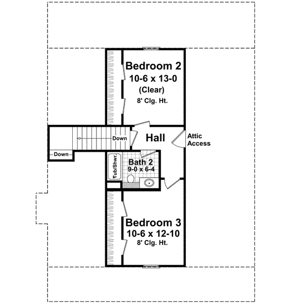 Upper/Second Floor Plan: 2-191