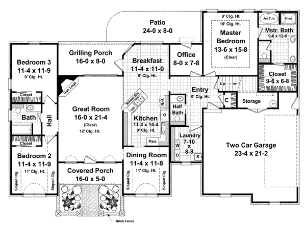 Main Floor Plan: 2-197
