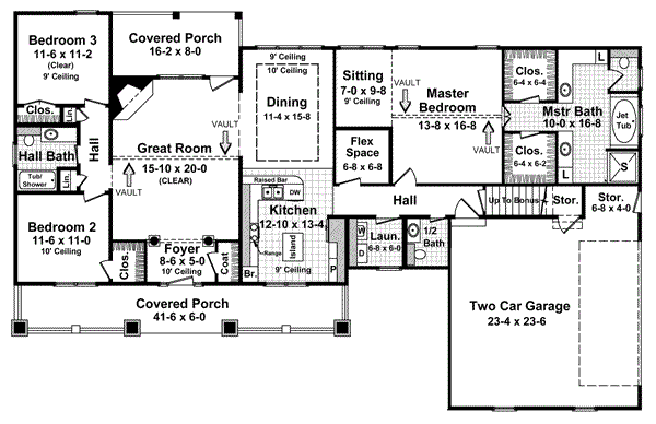 Main Floor Plan: 2-213