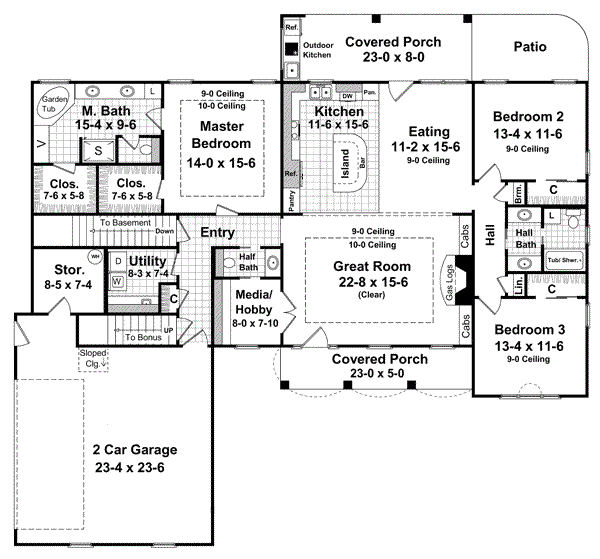 Main Floor Plan: 2-215