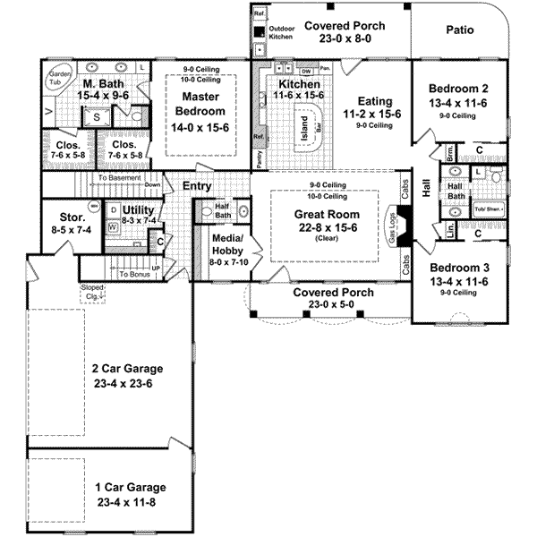 Main Floor Plan: 2-216