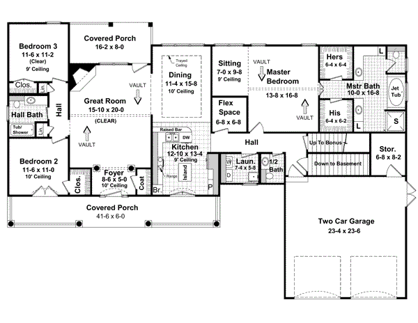 Main Floor Plan: 2-218