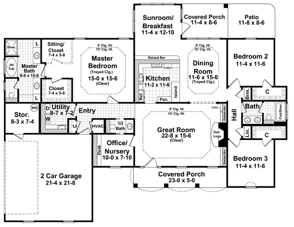 Main Floor Plan: 2-225