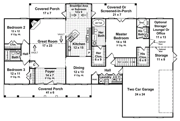 Main Floor Plan: 2-245