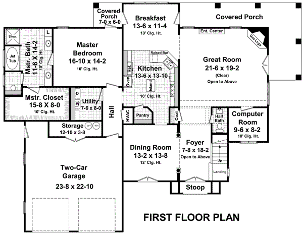 Main Floor Plan: 2-250