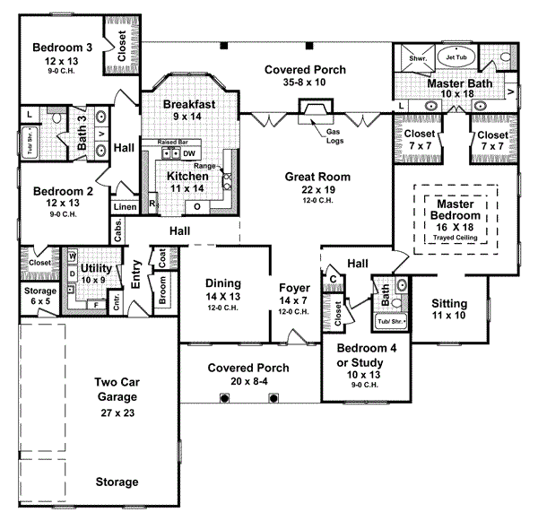 Main Floor Plan: 2-254