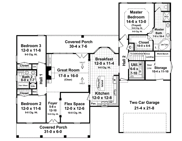 Main Floor Plan: 2-258