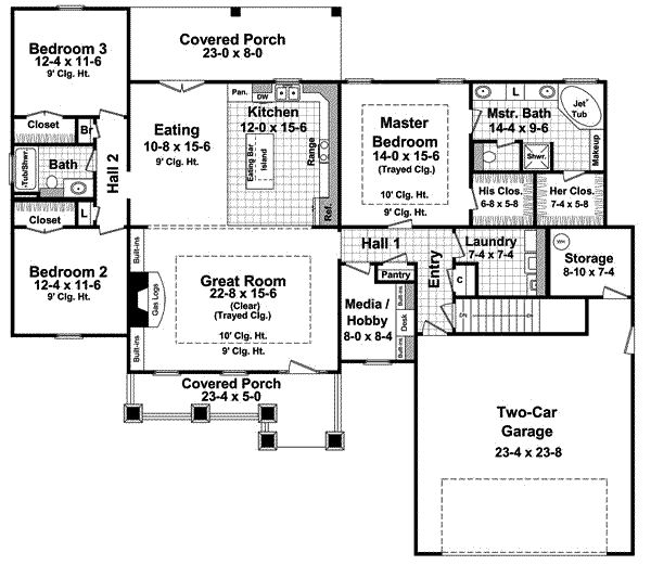 Main Floor Plan: 2-263