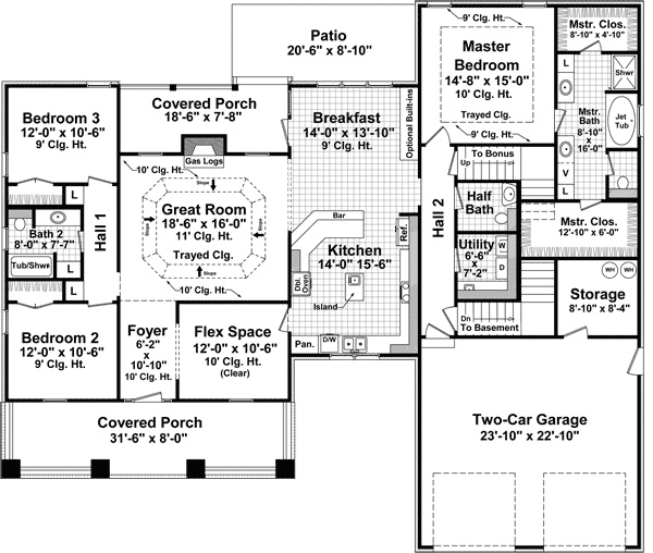 Main Floor Plan: 2-264