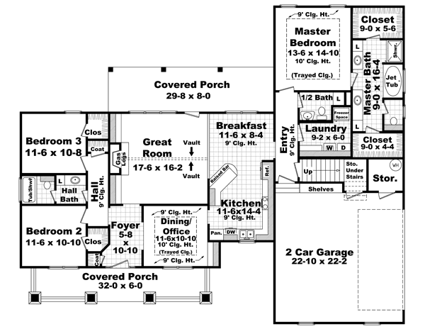 Main Floor Plan: 2-272