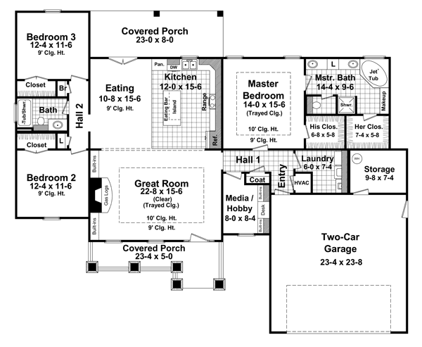 Main Floor Plan: 2-273