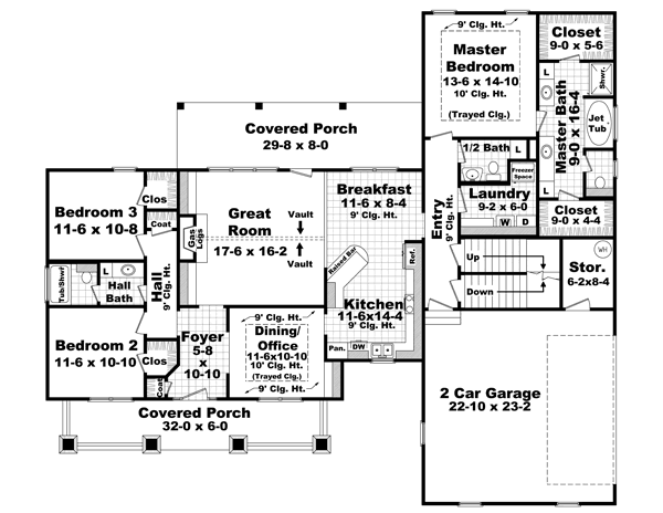 Main Floor Plan: 2-276