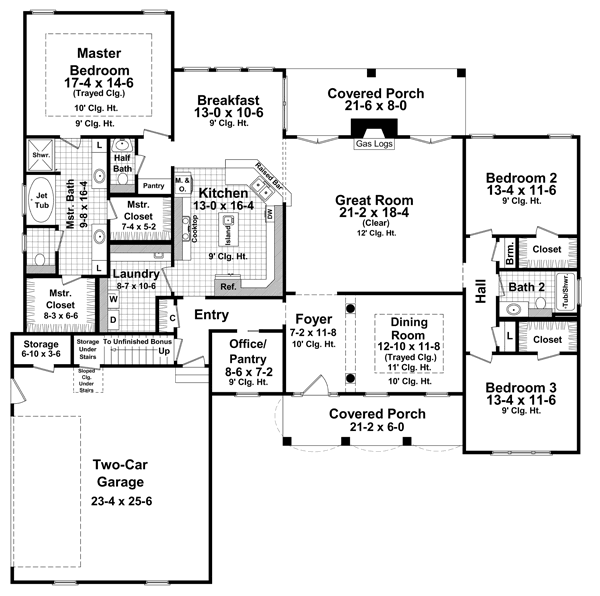 Main Floor Plan: 2-285