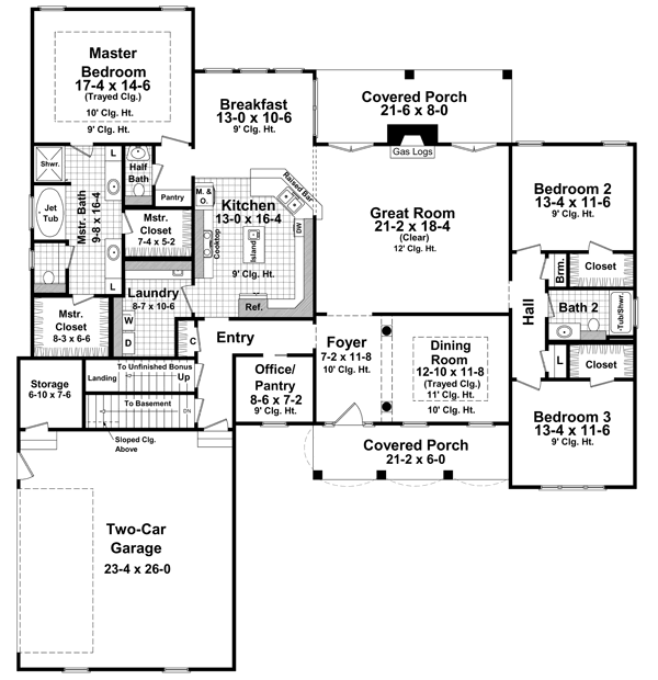 Main Floor Plan: 2-286