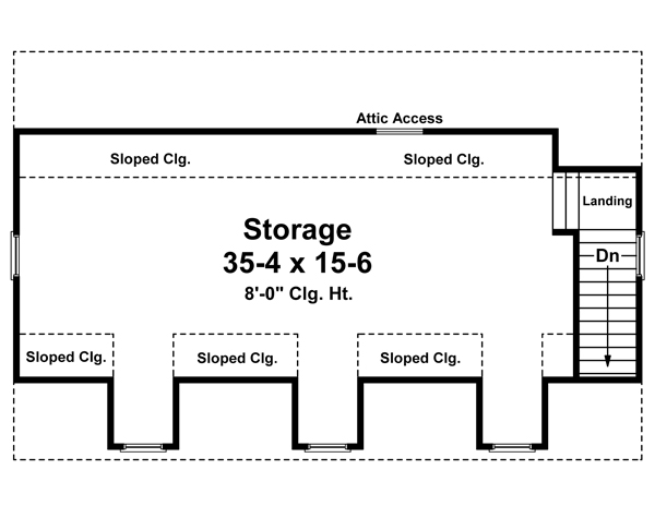 Upper/Second Floor Plan: 2-293
