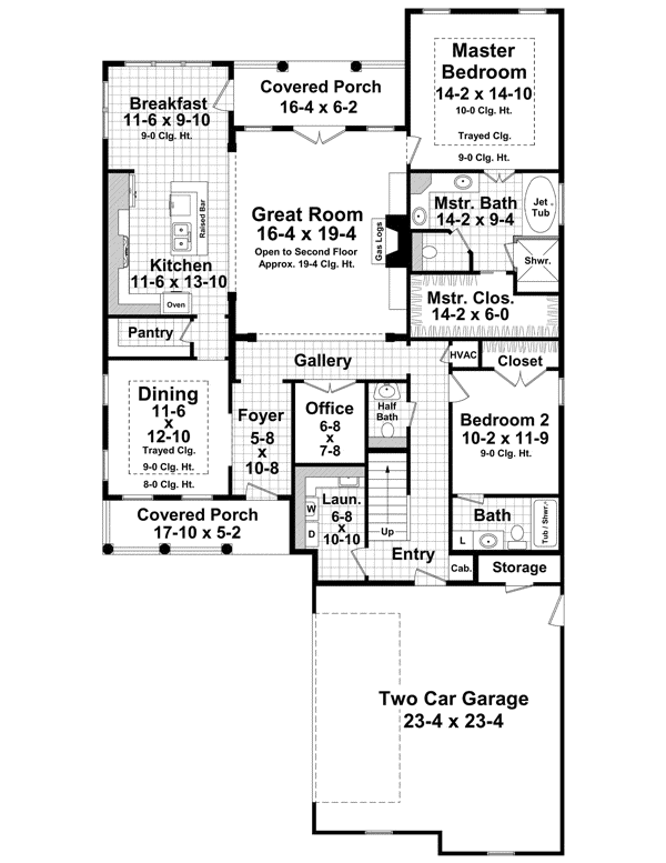 Main Floor Plan: 2-299