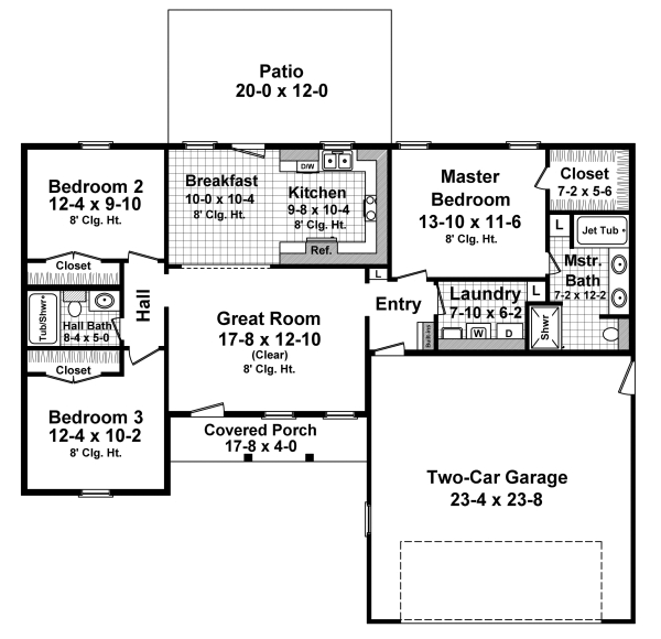 Main Floor Plan: 2-307