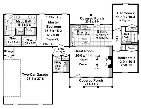 Main Floor Plan: 2-308
