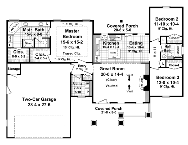 Main Floor Plan: 2-309
