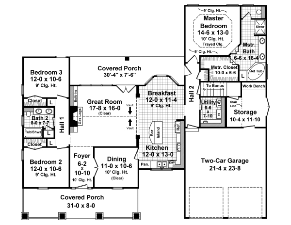 Main Floor Plan: 2-310