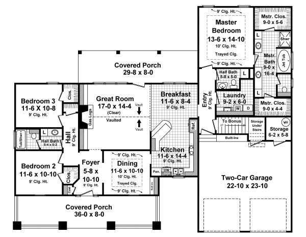 Main Floor Plan: 2-311