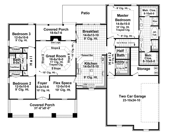 Main Floor Plan: 2-312