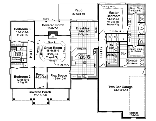 Main Floor Plan: 2-313