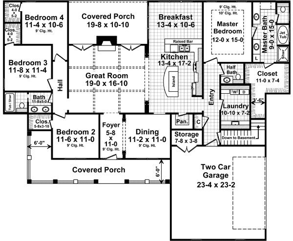 Main Floor Plan: 2-332