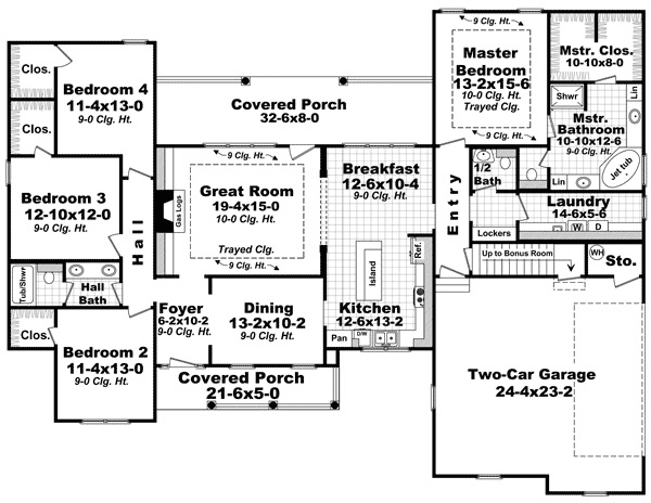 Main Floor Plan: 2-333