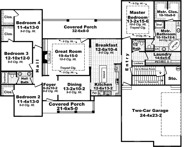 Main Floor Plan: 2-334