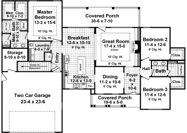 Main Floor Plan: 2-346