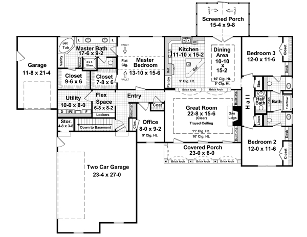 Main Floor Plan: 2-352