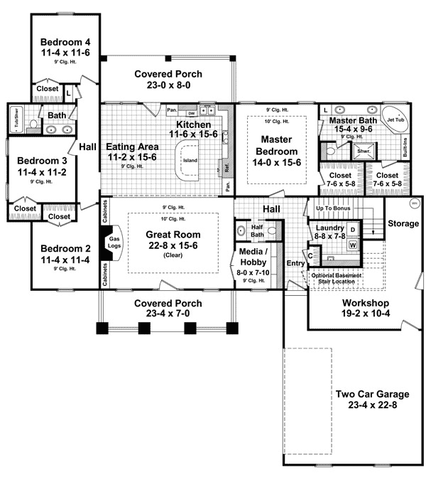 Main Floor Plan: 2-353