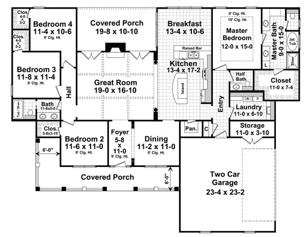 Main Floor Plan: 2-357
