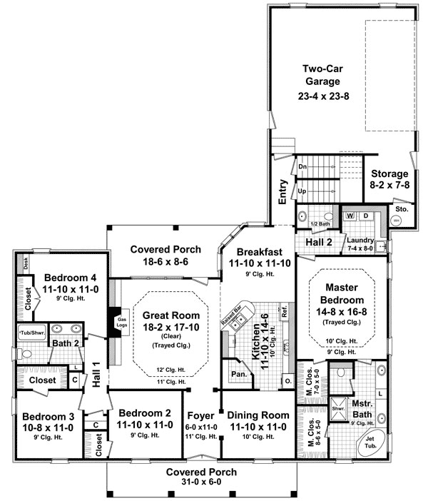 Main Floor Plan: 2-360