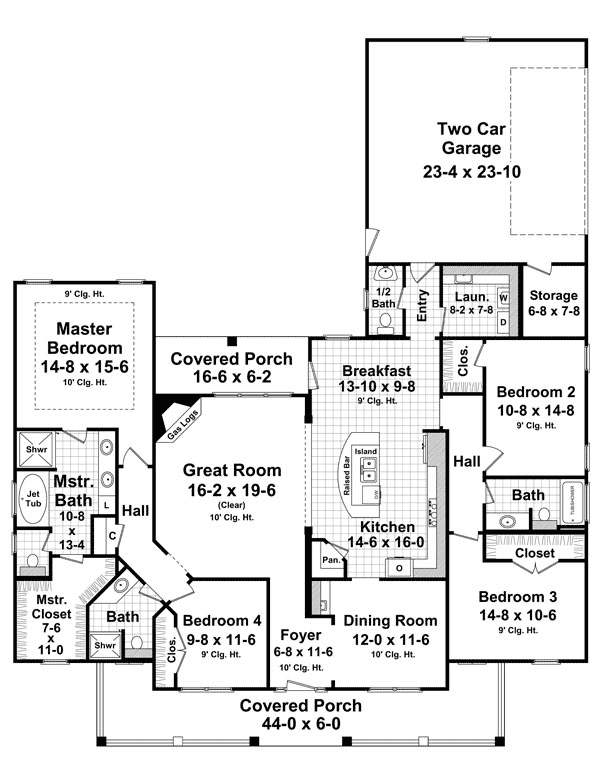 Main Floor Plan: 2-364