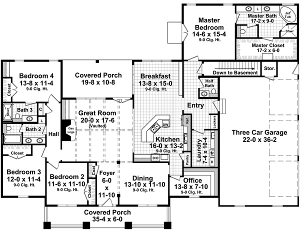 Main Floor Plan: 2-375