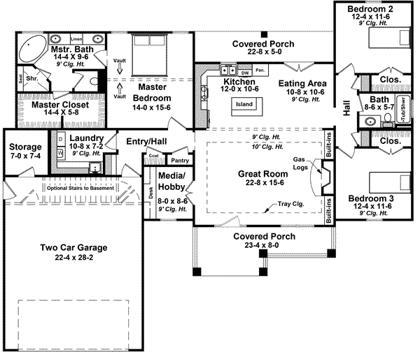Main Floor Plan: 2-380