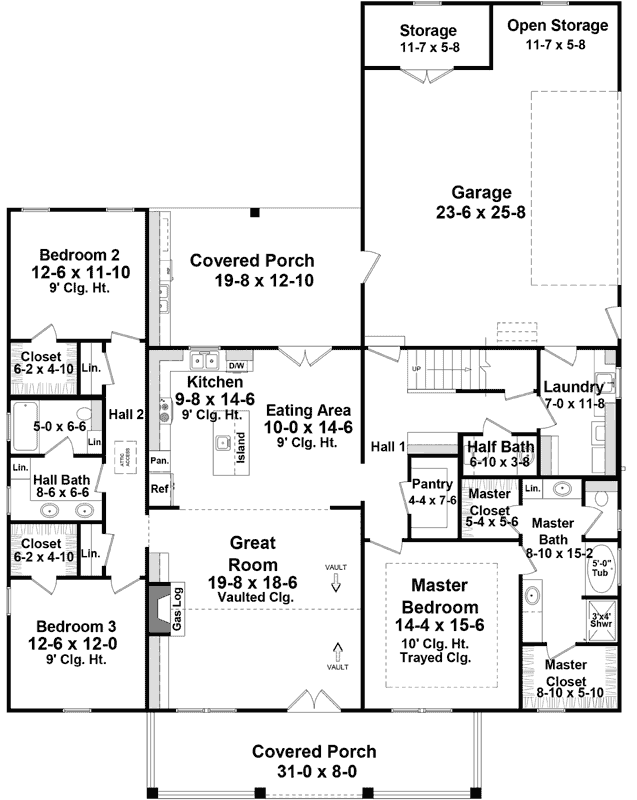 Main Floor Plan: 2-388