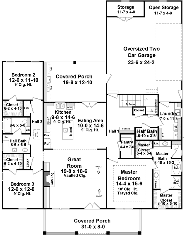 Main Floor Plan: 2-390