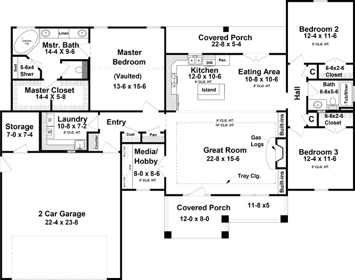 Main Floor Plan: 2-395