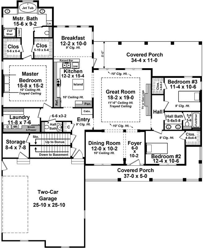 Main Floor Plan: 2-400