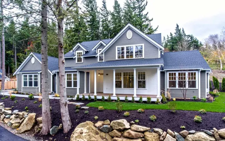 Coastal house plans 20-129 - front exterior, 3,079 sq ft, 3 bed, 2 bath house plans | Monster House Plans