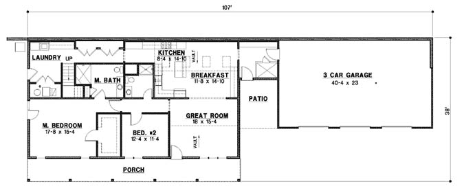 Main Floor Plan: 21-1010
