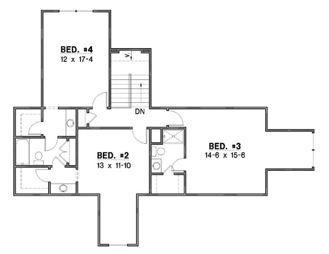 Upper/Second Floor Plan: 21-1014